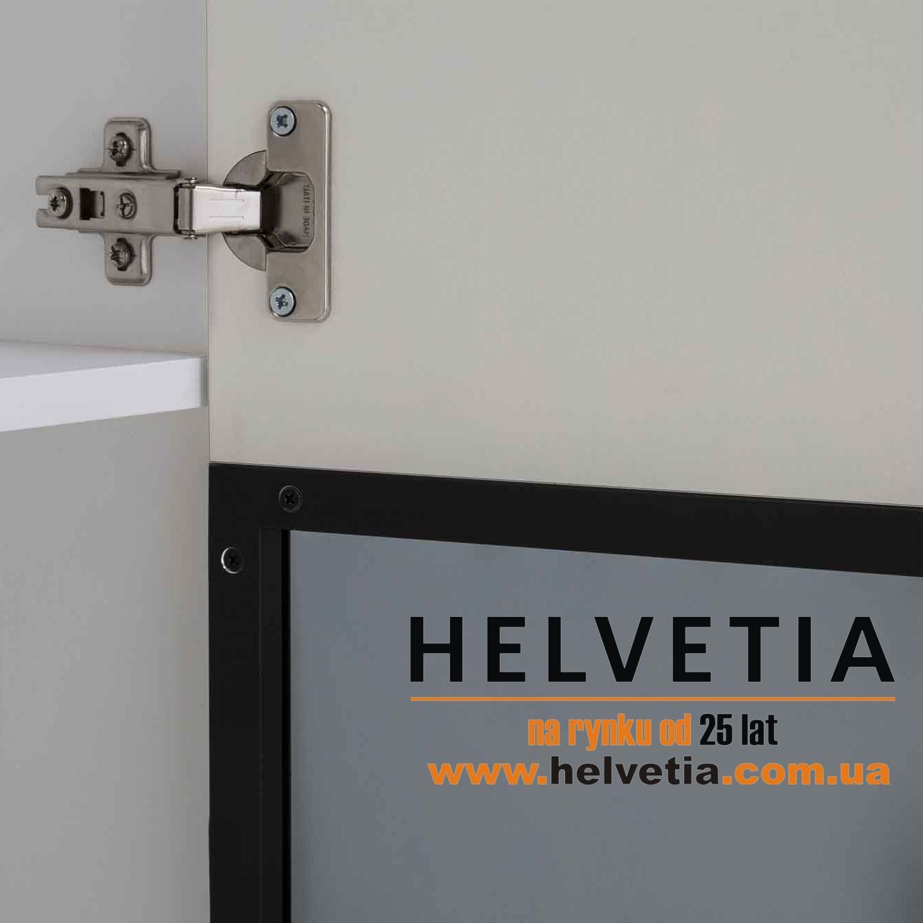 Витрина напольная правая Hektor Helvetia