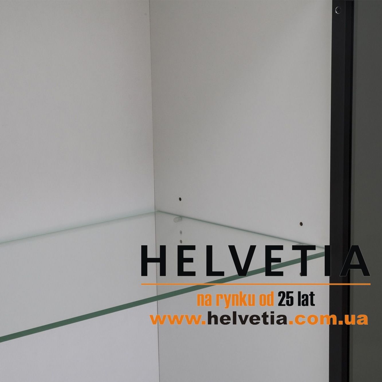Витрина навесная правая Hektor Helvetia