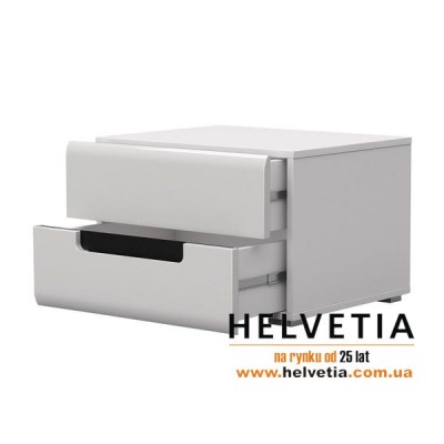 Тумба белая Hektor открытая