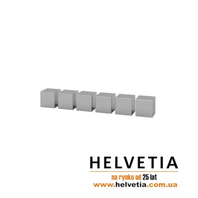 Комплект ног хром Helio (6 шт.) 26S79C82 Helvetia