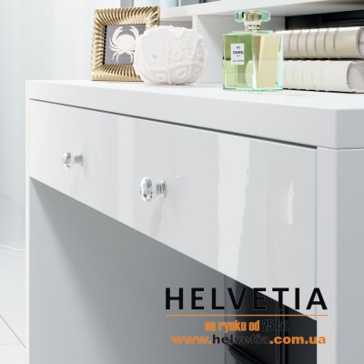 Столик туалетный белый Aria Helvetia 2497KF49