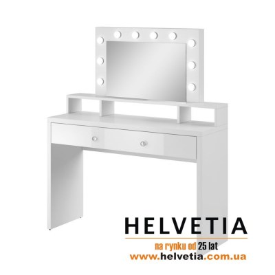 Столик туалетный белый в спальню Aria Helvetia