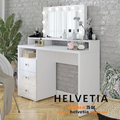 Туалетный столик Diva 2497KB49 белый Helvetia