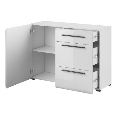 Комод 1D3S Tulsa 2497FJ45 Helvetia белый глянец